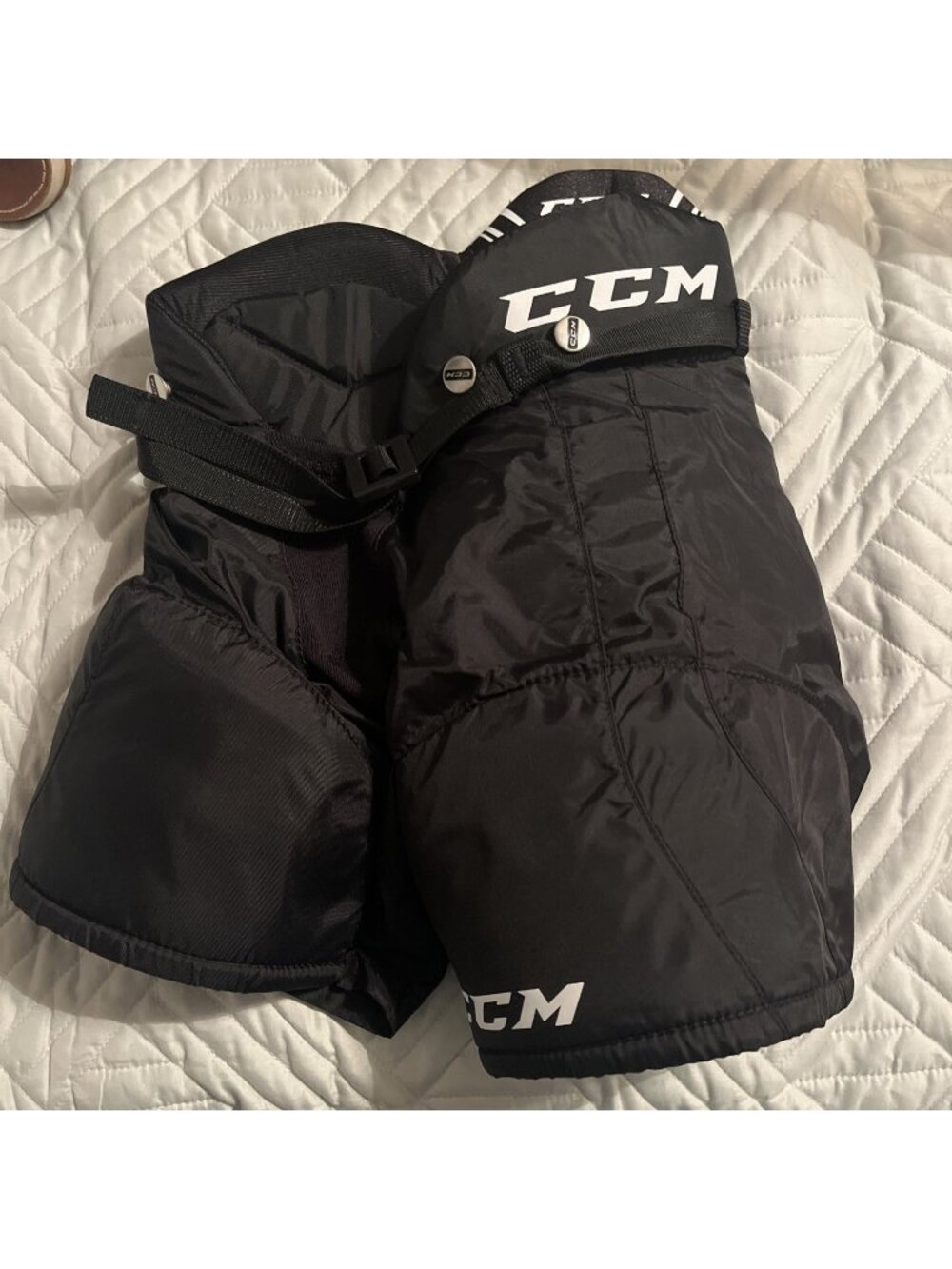 Youth CCM LTP Black NHL Junior Hockey Padded Pants Youth smal